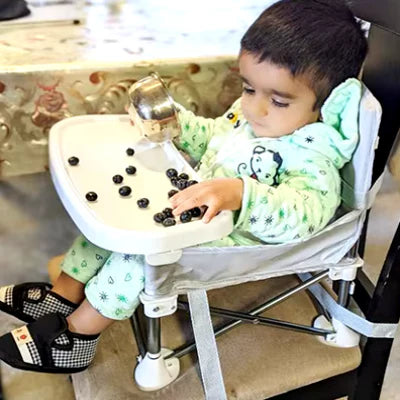 Chaise Pliante bébé - Babyb- Gris haute qualité - Duniversbebe.com
