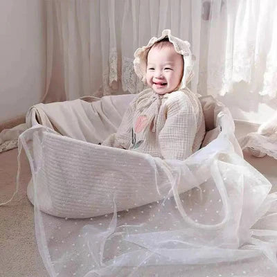 Berceau Bébé Portable Blanc - BabyPortableCradle™ - Duniversbebe.com