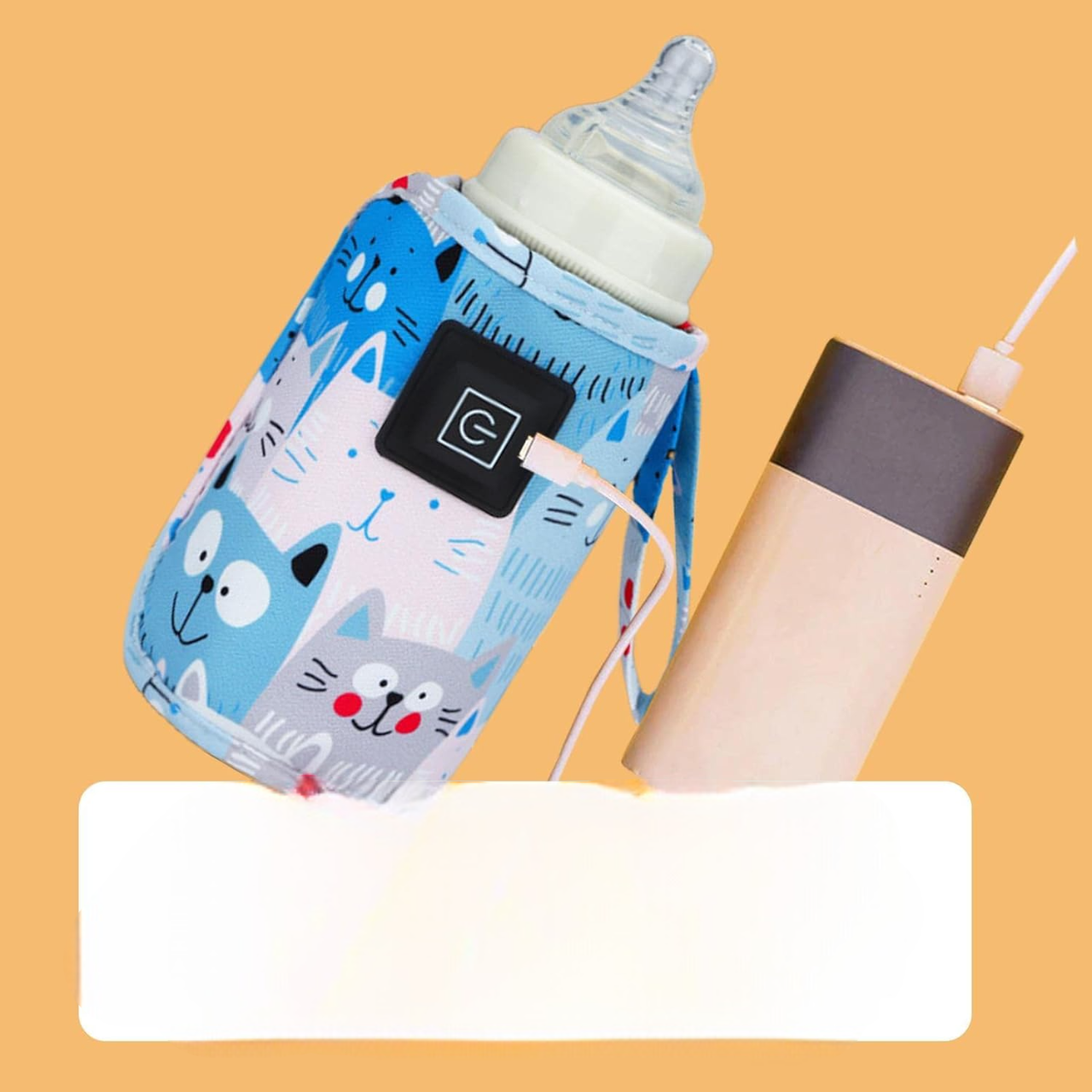 Chauffe Biberon Bleu - MilkWaterWarmer™ pour un Réchauffement Rapide et Sûr - Duniversbebe.com