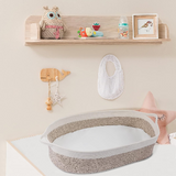 Berceau Bébé - BabyCradleBed™ - Marron&Blanc