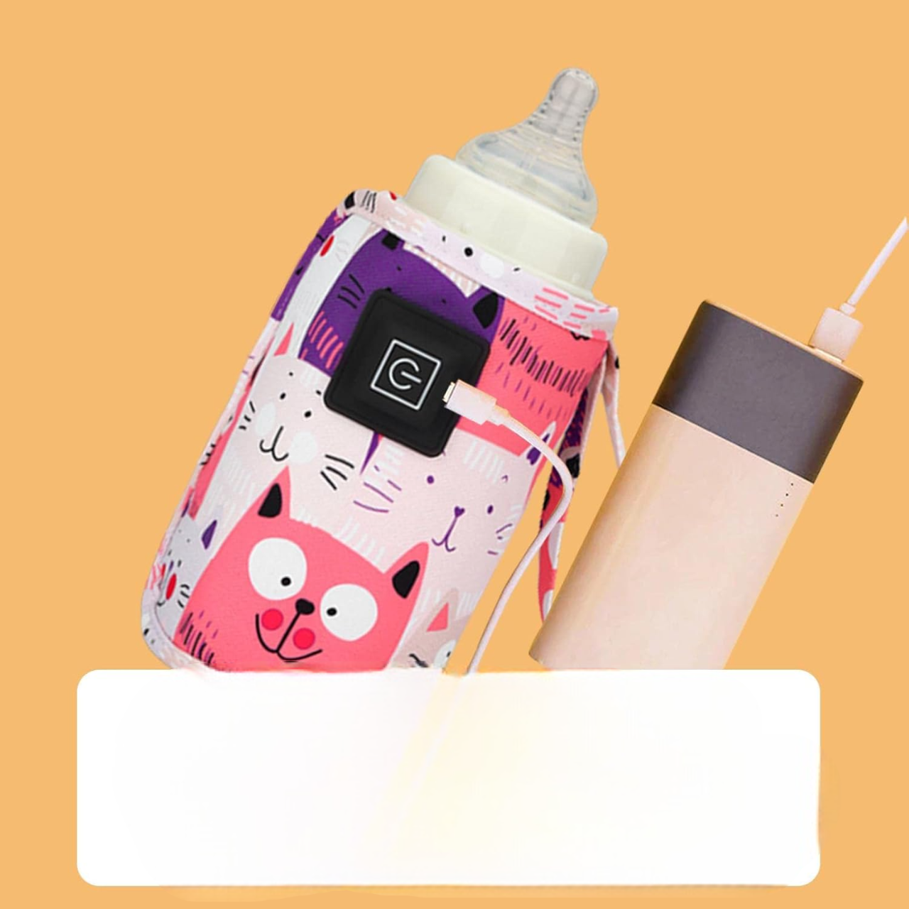 Chauffe Biberon - MilkWaterWarmer™ - Rose - Duniversbebe.com