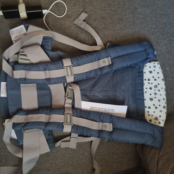 Porte Bebe - BreathBabyBag™ - Bleu Marine