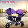 Poussette jumelle Tricycle pour enfants