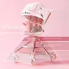 Poussette bébé peut s'asseoir