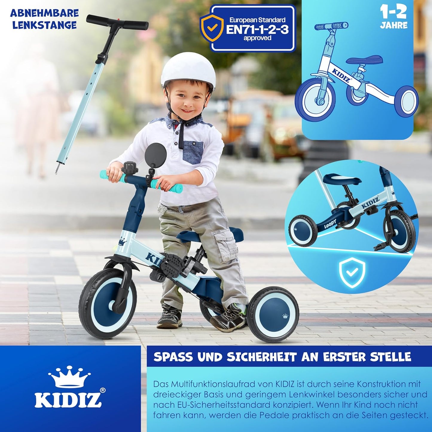 Voiture d'équilibre Tricycle velo
