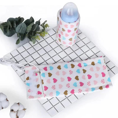 Chauffe Biberon Coeur - BabyBottleWarmer™ pour un Repas Parfait - Duniversbebe.com