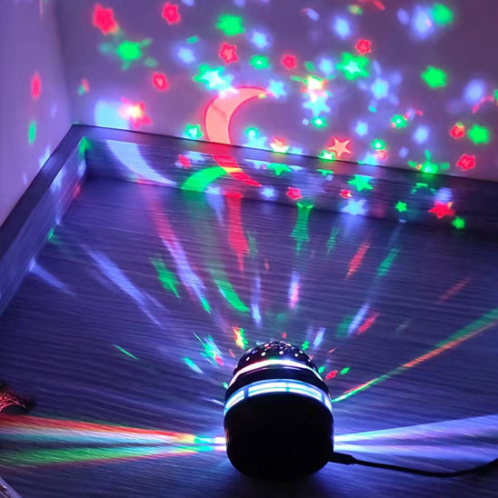 Veilleuse bébé projection plafond