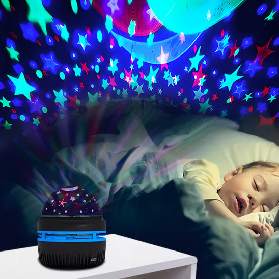 Veilleuse bébé projection plafond