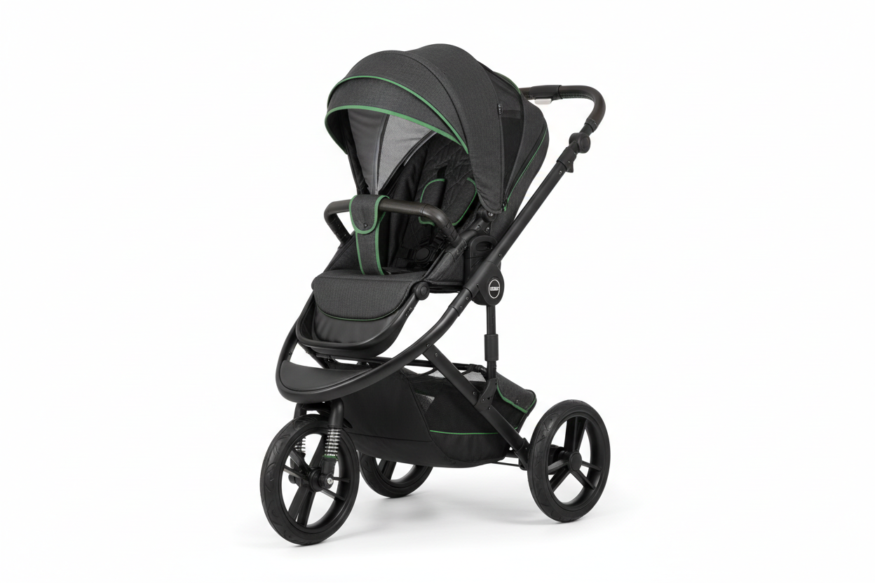 poussette de luxe 3 et 4 roues haute paysage Poussette multi-fonctionnel bébé landau bébé poussettes