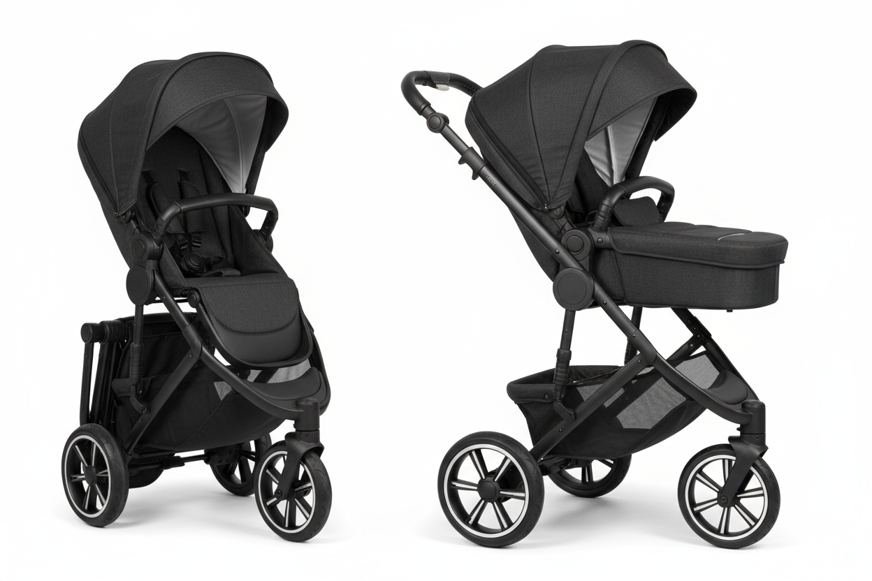 poussette de luxe 3 roues haute paysage Poussette multi-fonctionnel bébé landau bébé poussettes - Duniversbebe.com