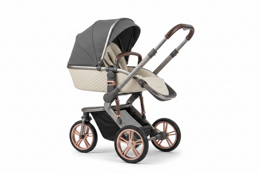 poussette de luxe 3 roues haute paysage Poussette multi-fonctionnel bébé landau bébé poussettes - Duniversbebe.com