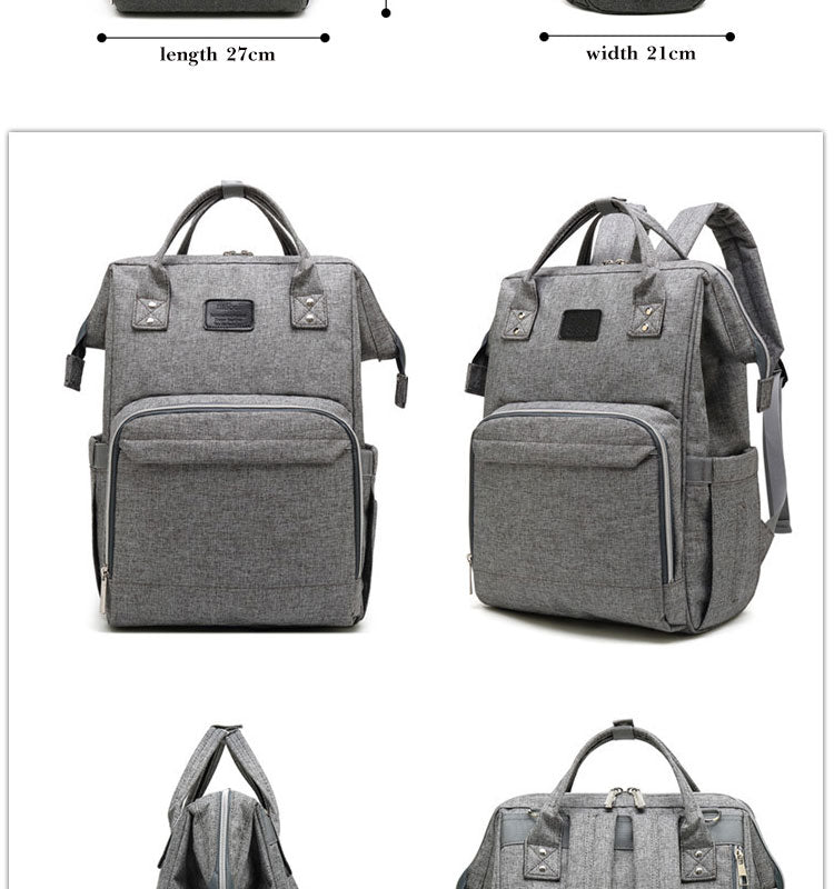 Sac à dos à langer en Tissu Oxford  Bébé