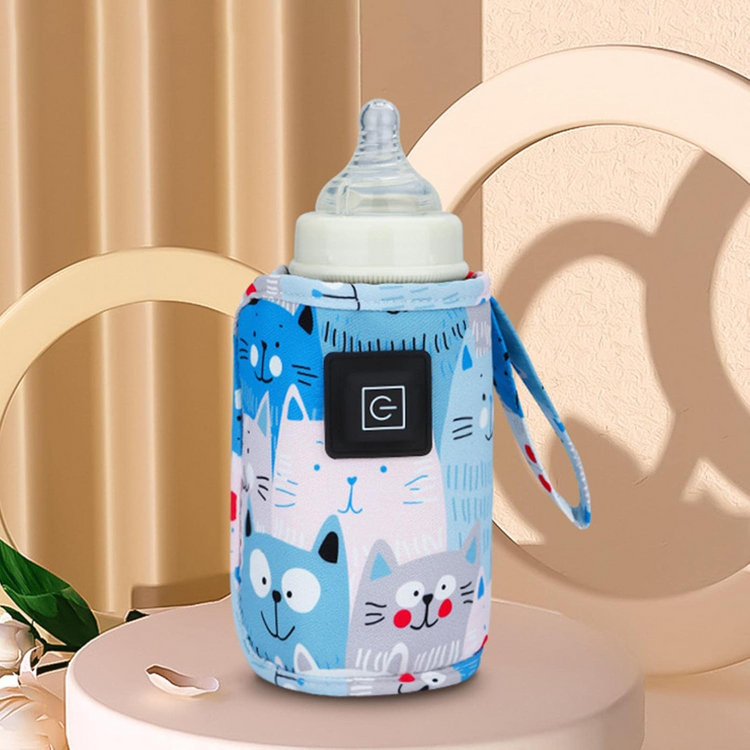 Chauffe Biberon Bleu - MilkWaterWarmer™ pour un Réchauffement Rapide et Sûr - Duniversbebe.com